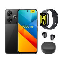 Movil XIAOMI POCO M6 256Go + Buds 6 + Watch 5 Active