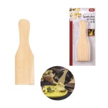 Espátula de madera para raclette