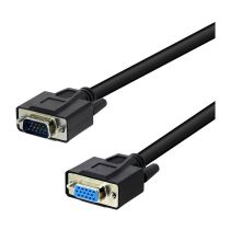 Cable VGA Macho a VGA Hembra EDENWOOD Negro 2m