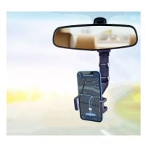 Soporte de móvil para coche y espejo retrovisor H'MC