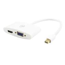 Adaptador HDMI hembra/VGA hembra a Apple Mini blanco de MOBILITY LAB