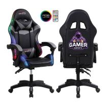 Silla gaming AMSTRAD 900 LED GAMER