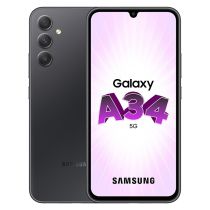 Móvil SAMSUNG Galaxy A34 5G 6Gb/128Gb negro