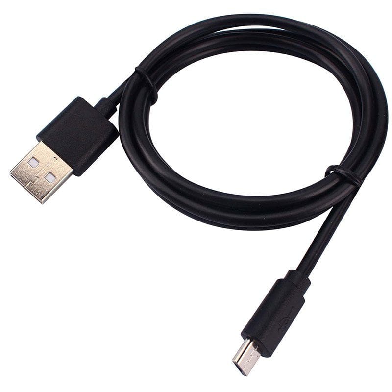 Cable De Carga Y Sincronizaci N Universal High One Metro Negro Pvc Micro Usb Electro Depot