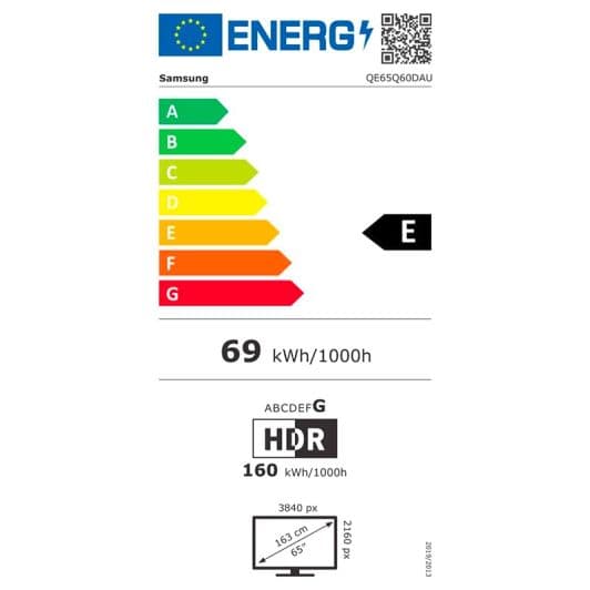 TV QLED SAMSUNG QE65Q60D