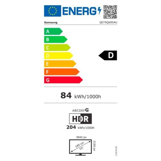 TV QLED SAMSUNG 75Q60DAUXXH