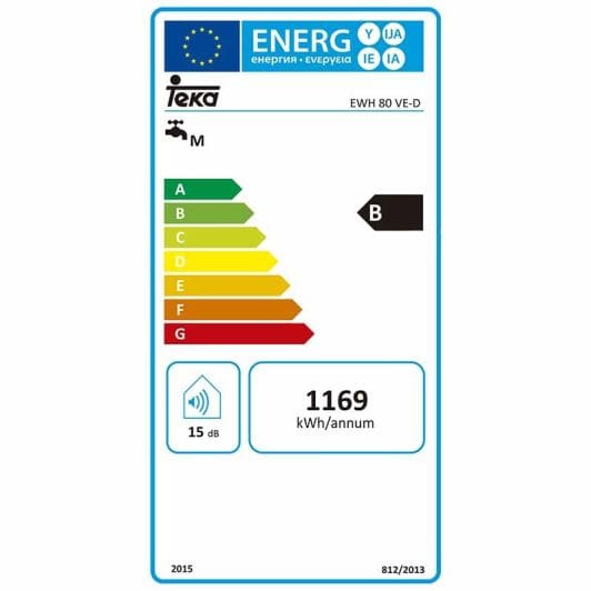 Termo eléctrico TEKA SMART EWH 80 VE-D (80 litros)