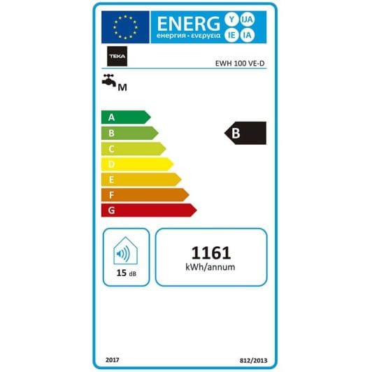 Termo eléctrico TEKA SMART EWH 100 VE-D (100 litros)