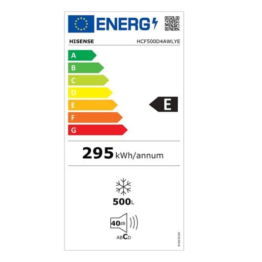 Congelador horizontal HISENSE HCF500D4AWLYE