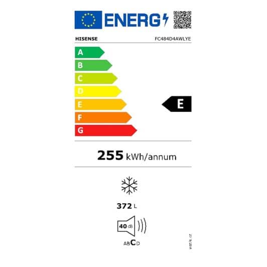 Congelador horizontal HISENSE FC484D4AWLYE (372L)