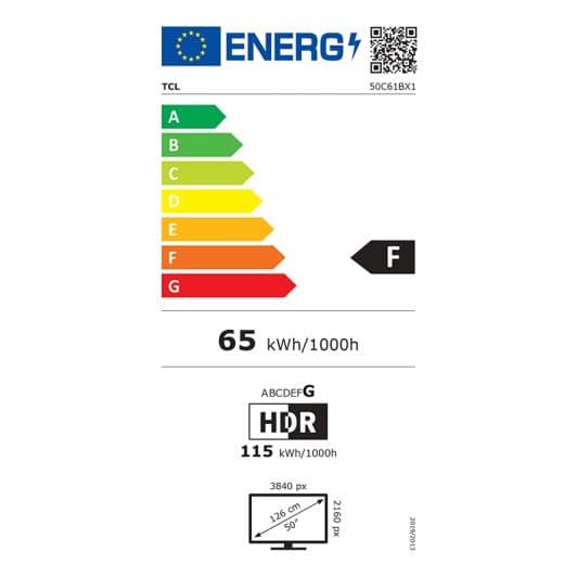 TV QLED 50'' TCL 50C631