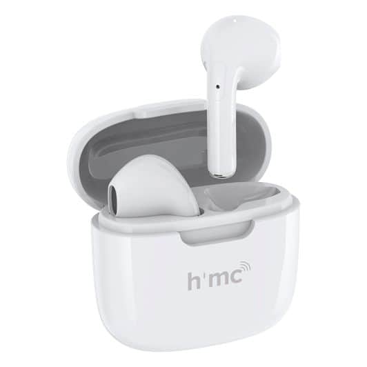 Auriculares H'MC TWS EL120 blanco