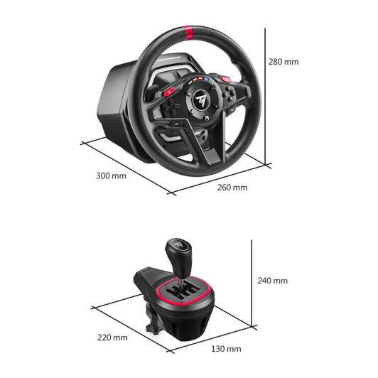 Volante + palanca de cambios THRUSTMASTER T128