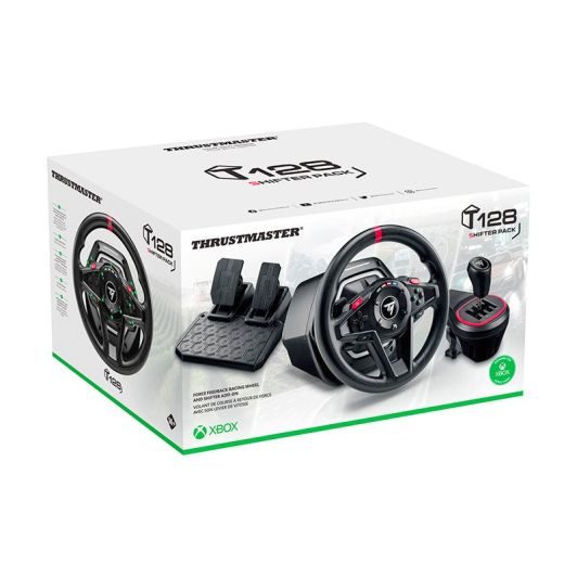 Volante + palanca de cambios THRUSTMASTER T128