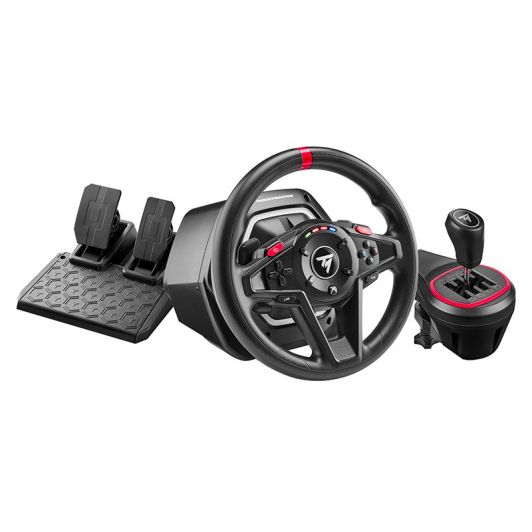 Volante + palanca de cambios THRUSTMASTER T128