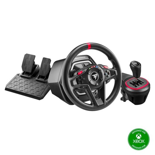 Volante + palanca de cambios THRUSTMASTER T128