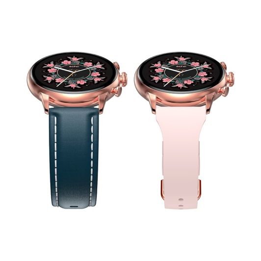 Reloj inteligente ECHO Rainbow Voyager azul + correa rosa