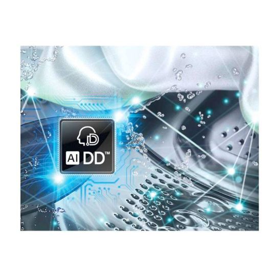 LAVADORA inteligente AI Direct Drive, Vapor, 10kg LG F4WR5010A6W 