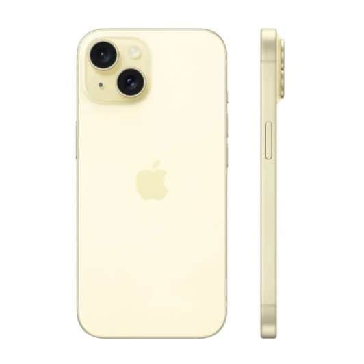 Móvil iPhone 15 128Gb Amarillo Reacondicionado Grado A+