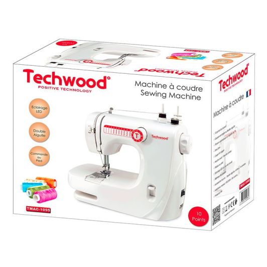 Maquina de coser TECHWOOD TMAC-1095