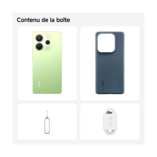 Movil XIAOMI Redmi Note 14 4G 256GB Verde + Funda