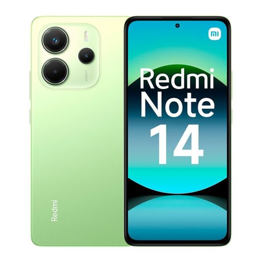 Movil XIAOMI Redmi Note 14 4G 256GB Verde + Funda