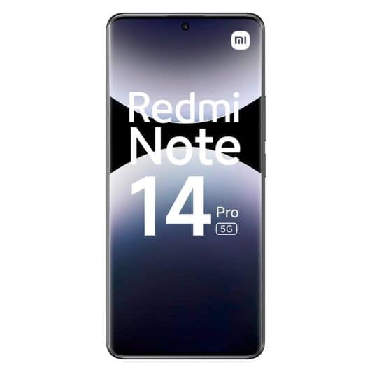 Movil XIAOMI Redmi Note14 Pro 5G 256 GB negro + funda