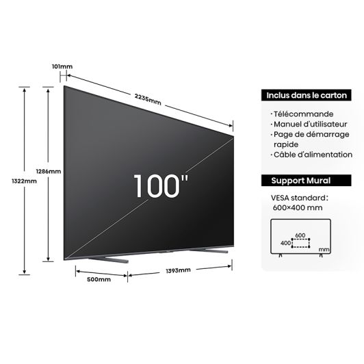 TV QLED 100