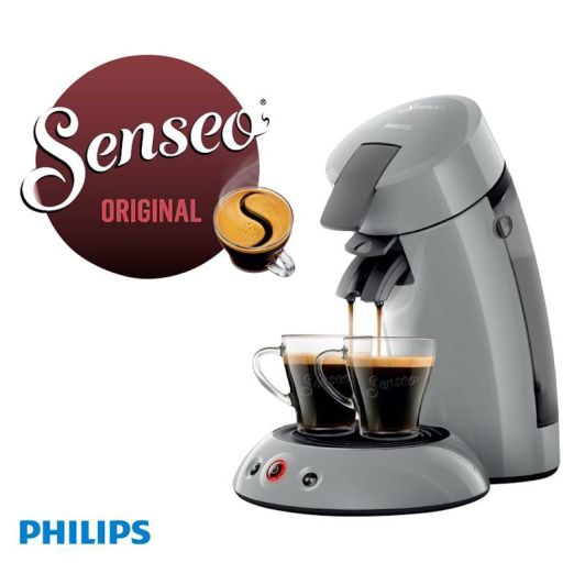 Cafetera monodosis PHILIPS senseo HD6553/71 gris