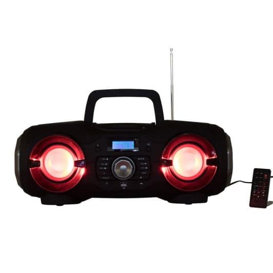 Radio CD EDENWOOD BOOMBOX BT 01 LIGHT 65W negro