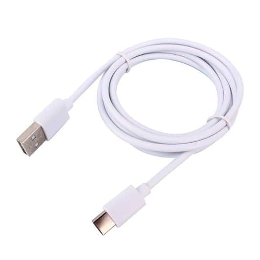 Cable de carga y sincronización universal EDENWOOD USB / tipo C 1,5 metros blanco