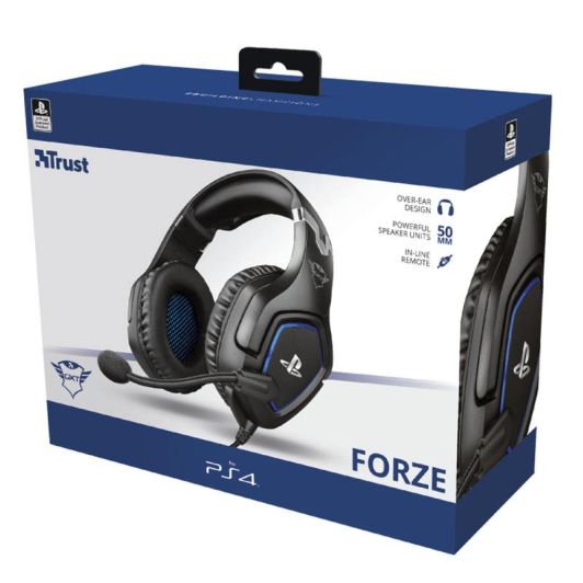 Auriculares gaming TRUST GAMING FORZE PS4/PS5 negro