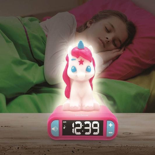 Despertador LEXIBOOK Unicornio rosa
