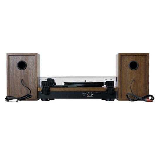 Tocadiscos LENCO LS-100WD con altavoces