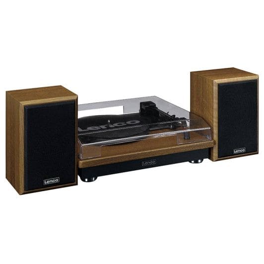 Tocadiscos LENCO LS-100WD con altavoces