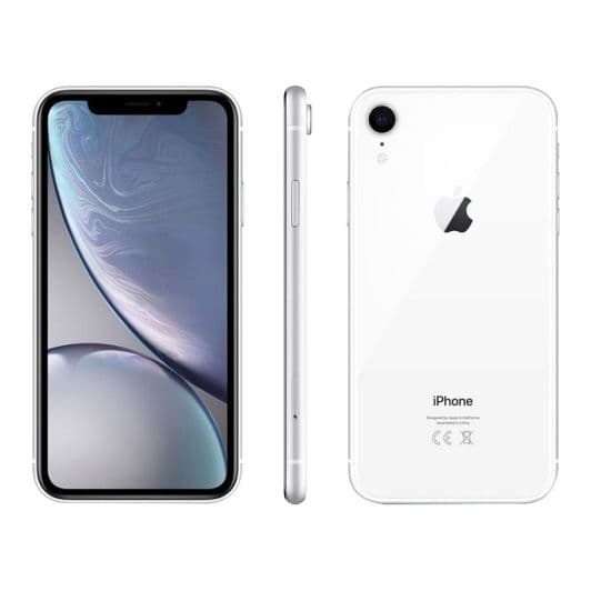 Móvil APPLE iphone XR 64Gb Reacondicionado grado ECO+ blanco + carcasa de protección