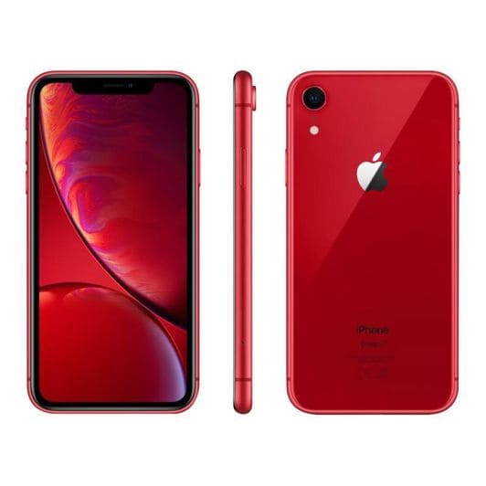 Móvil iPphone XR 64Gb rojo Reacondicionado Grado ECO + carcasa de protección