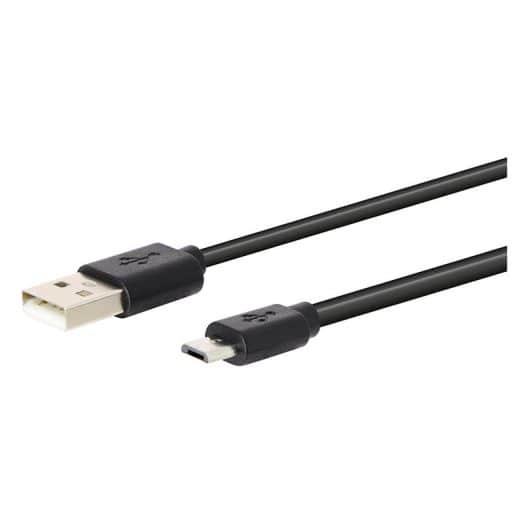 Cable HIGH ONE 1M NEGRO PVC MICRO USB