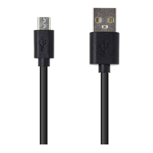 Cable EDENWOOD 2,5M NEGRO MICRO USB PVC