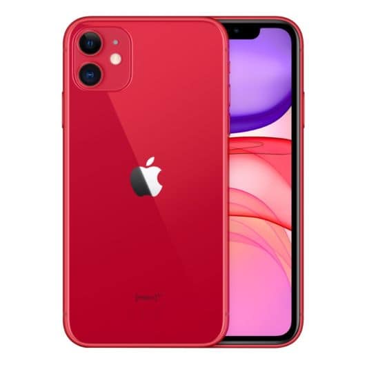 Móvil iPhone 11 64Gb rojo Reacondicionado Grado ECO + carcasa de protección