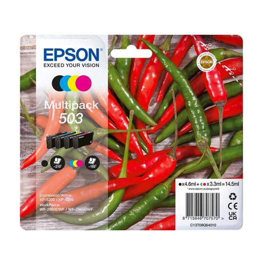 MultiPack EPSON 503 Piment 4 colores