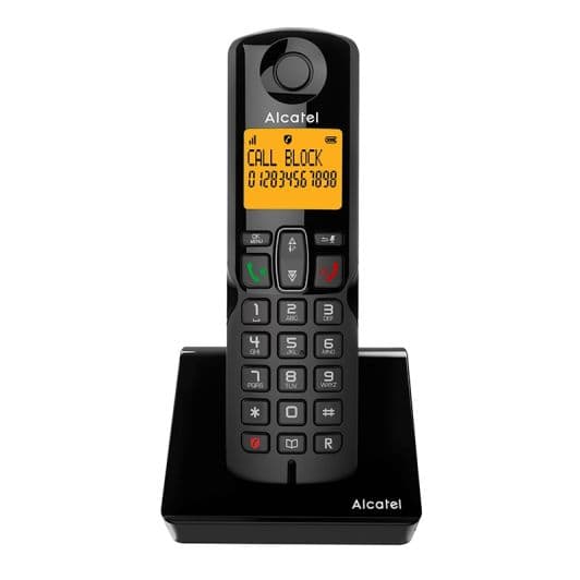 Teléfono inalámbrico ALCATEL S280 Negro