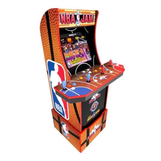 Maquina Arcade ARCADE 1 UP NBA +taburete