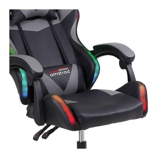 Silla gaming AMSTRAD 900 LED GAMER