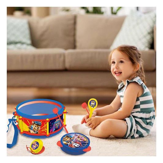 Batería LEXIBOOK Set Musical 7pcs Patrul