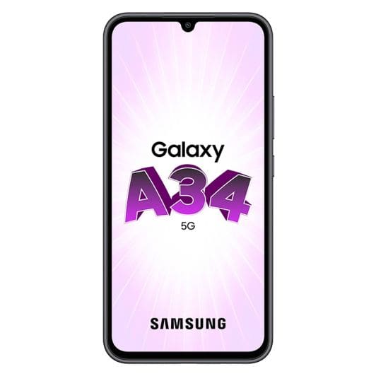 Móvil SAMSUNG Galaxy A34 5G 6Gb/128Gb negro