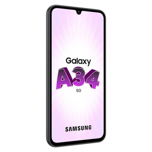 Móvil SAMSUNG Galaxy A34 5G 6Gb/128Gb negro