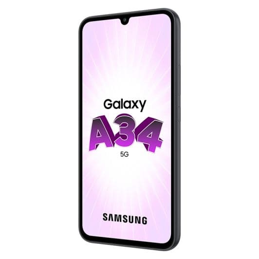 Móvil SAMSUNG Galaxy A34 5G 6Gb/128Gb negro