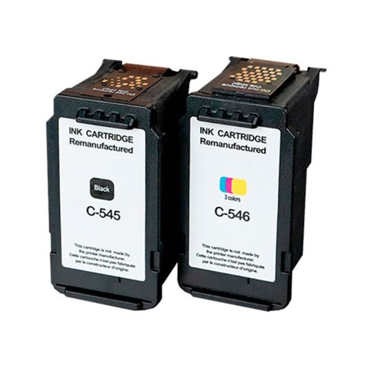 Cartucho de tinta compatible ELECTRO DEPOT Canon C 545/546 negro y colores