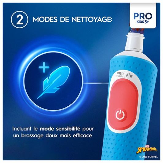 Cepillo dientes ORAL-B VITALITY Pro Kids Spiderman